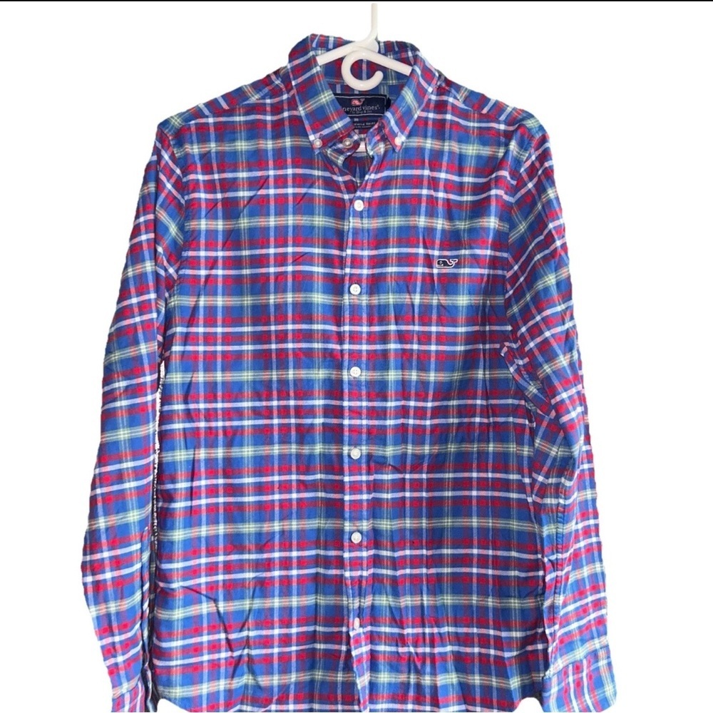 Vineyard Vines Multicolor Plaid Button Down Shirt